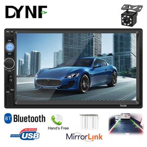 2din MP5 Player Bluetooth Car Player DVD MirrorLink 7 -calowy cyfrowy pełny ekran dotykowy autoradio wideo z tylnego widoku aparat 2257