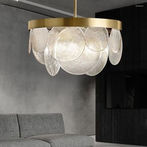 Lampadari Nordic LED Glass Modern Hanging Apparecchi di illuminazione a sospensione Soggiorno Sala da pranzo Camera da letto Lustre Apparecchi di illuminazione Lampara Techo