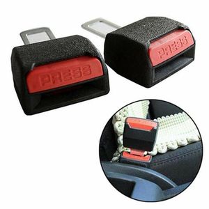 2pcs Update Thicken Car Seat Belt Clip Extender Safety Seatbelt Lock Buckle Plug Thick Insert Socket Extender Safety Buckle218o