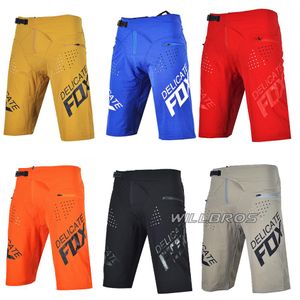 Delicati pantaloncini Fox MX SX DH MTB Enduro Motocross Downhill Cycling Off Road Racing357l