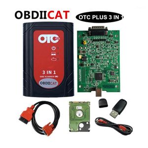 DHL OTC Plus 3 in 1 Diagnostic Tool Intelligent Tester Forvolvo Fornissan Consult Forvolvo OBD2 Scanner GTS With HDD1257L