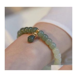 Other Fashion Accessories Jade A Ice Seed Floating Flower Buddha Pendant Female Maitreya Male Big Belly Laughing Drop Delivery Otgin