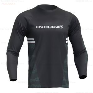 Magliette da ciclismo Top Raudax Endura Sports Team Bicycle Manica lunga Mtb Jersey Youth Motorcycle Downhill Tshirt Mx Motocross Maglie Sportwear 230728