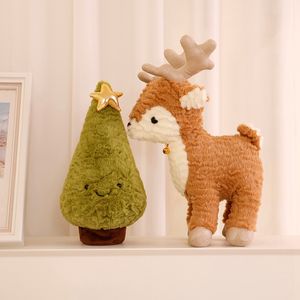 Wholesale Christmas tree plush toys elk dolls Throw pillows Christmas holiday decorations and Christmas gifts