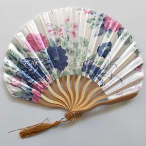 Produtos de estilo chinês estilo ventilador de bambu chinês dobrável fã vintage onda-em forma quilha dança fãs mão artesanato decoração para casa ornamentos presente