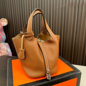 Классическая корзина дизайнерская женская сумка мода женская сумка для плеча элегантная сумочка с большими возможностями кожа кожа 2 размеры