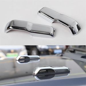 ABS Silver Hood Decorative Cover 2PCS Decoration Cover Fit Jeep Wrangler JL 2018 Auto Interior Accessories2713054311I