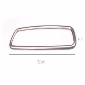 Car Accessories For Volvo XC60 S60 V60 S80 V40 Modified Interior Rearview Mirror Frame Decorative Cover Trim ABS Strip Sticker281w