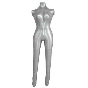 Modna odzież żeńska Wyświetlacz manekina nadmuchiwalny stojak nad nadmuchiwaną sodową dla kobiet modele Modele inflacja Pvc Mannequins pełne body253r