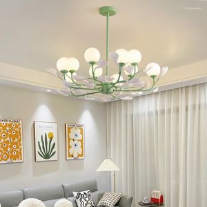 Chandeliers Modern Living Room Led Chandelier Personalized Dining Nordic Decorative Light