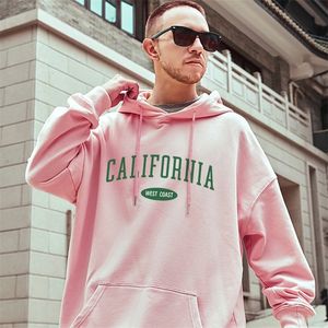 Mens Hoodies Sweatshirts California West Pamuk Mans Hooded Street Sonbahar Kazaklar Sıradan Full Sleeve Trailsuit Gevşek Yaratıcılık Erkek Sokak Giyim 230727