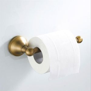 Portarotolo WC antico Bagno in bronzo Porta asciugamani in carta igienica dorata Mensola per fazzoletti da cucina cromata nera Bianco245F