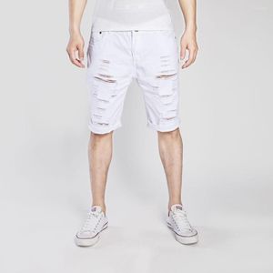 Männer Jeans Sommer Herren Casual Denim Shorts Mode Männer Dünne Kurze Männliche Homme Zerstört Zerrissene