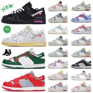 Basketball shoes casual shoes sneakers mens designer shoes Running Shoes designer sneakers women Platform Shoes trainers shoes Ow Black Panda Low Skate