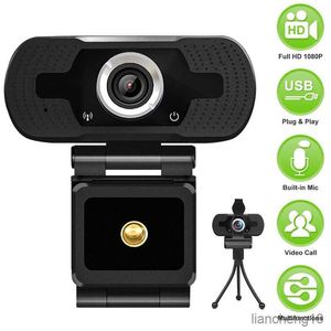 Webcams Smart Web Camera Webcam Full 1080p Multifunctions Plug для настольной игры Live Streaming R230728