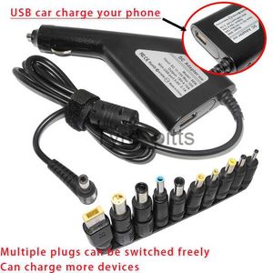 Carregadores 19V 4.74A 20V 4.5A 19.5V 4.62A 90W Laptop Universal Car Charger DC Power Adapter para Asus Lenovo Acer Samsung Notebooks x0729