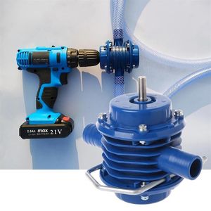 Self-Priming Hand Electric Drill Water Pump Home Garden Centrifugal Miniature Drill DC Small Pump Accessories211Q