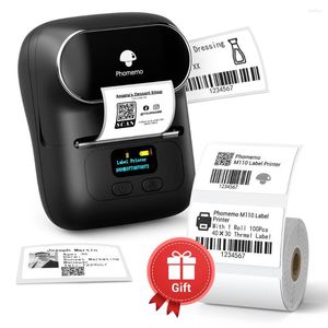Phomemo M110 Label Printer Upgraded Bluetooth Portable Mini Thermal Inkless BT Maker For Business Address Office