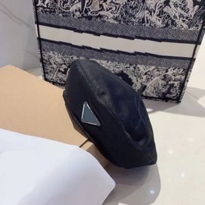 Brand Berets Designer Caps Women Two-colored Sboy Cap Crystal-Embellished Satin Baker Boy Hat Ladies' military cap BLM111