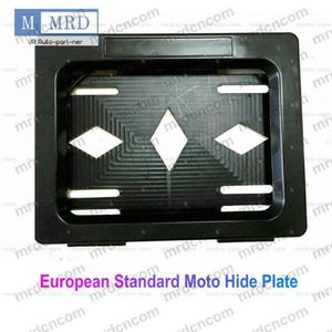 Europejska tablica rejestracyjna Moto Hide Motorcycle Cover Shutter Pilot Control2844241285e