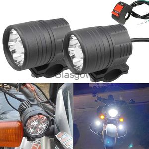 Motorcykelbelysning Ytterligare motorcykel Spotlights strålkastare dimljus LED för BMW K1600GTL S1000XR C650 Sport K1300R R1250GS Adventure K1200RS X0728