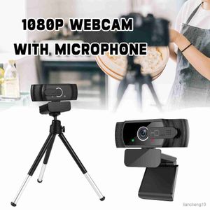 Kamery internetowe Desiktop Video Streaming na żywo Kamera Webcama PC komputer Kamera internetowa odpowiednia do nagrywania wideo R230728