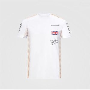 F1 Racing Suit krótko-rękawowy TOP T-shirt z poliestrem Szybkie suszenie można dostosować do letniego Men283V