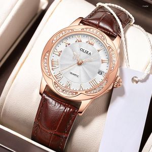 Wristwatches Watches For Women Top Creative Design Women's Automatic Clock Waterproof Feminino Watch