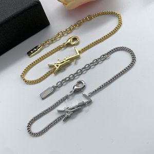 Tennis chain designer jewelry bracelet men gold jewelry charm bracelet rose fashion bracelet golden cuff party women's luxury bracelet men and women unive