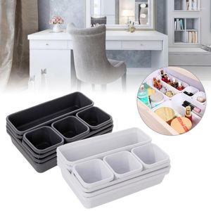 Storage Bottles Plastic Drawer Box Home Free Compartment Multi-divided Superimposed Combined With Organizer Kitchen Accessories