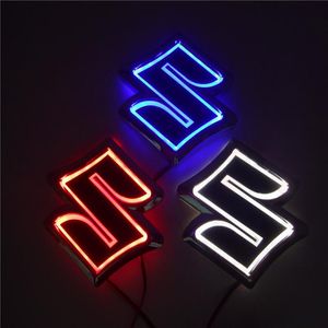 Nova lâmpada de emblema padrão automotivo 5D especial modificado logotipo do carro luz LED emblema automático lâmpada led para SUZUKI Alto Jimny292M