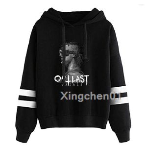 Herren Hoodies The Outlast Trials Hoodie Harajuku Männer/Frauen Casual Langarm Pullover 2023