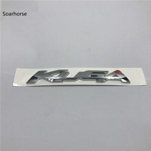 Soarhorse Für Ford KUGA Chrom ABS Aufkleber Auto Hinten Stamm Deckel Buchstaben Abzeichen Logo Emblem Sticker2570