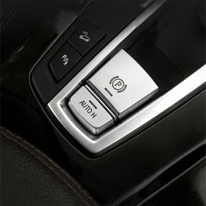 AUTO H Electronic Handbrake Buttons P File Sequins Decoration Cover Trim For BMW X5 E70 F15 X6 E71 F16 Car Styling Interior2637