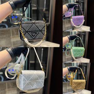 Full Diamond Crystal Bag Moda Feminina Bolsa Crossbody Designer Bolsa de Ombro Clássica Tote Bag Bolsa Feminina de Luxo Couro de Alta qualidade