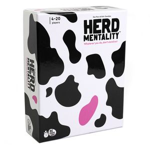 Gioco da tavolo Herd Mentality all'ingrosso Il gioco di società Udderly Hilarious Gioco di carte divertente per la famiglia