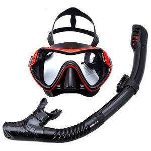 Dykmasker Joymaysun Professional Scuba Diving Masks Snorkling Set Adult Silicone Kjol Anti-dimglasögon Glasögon Simpoolutrustning 230727