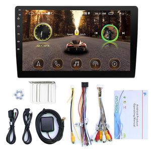 10 1 Polegadas HD Car MP5 Player Navegação GPS MP3 Rádio AIO Máquina para Android248r