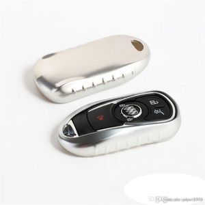 Original Design Car Styling Soft TPU Car Key Cover Case Fit for Buick ENCORE ENVISION NEW LACROSSE Key Rings Chain298R