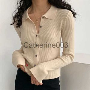 Women's Sweaters Korean Fashion Autumn Spring Knitted Jacket Girl Thin Cropped Cardigan Full Sleeve Knitted Blouse Pull Femme J230728