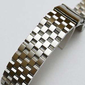 Watch Bands Brushed Stainless Steel Band Strap 18mm 20mm 22mm 24mm Solid Metal Replacement Bracelet Men Universal WatchBand 230727