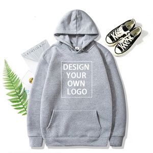 Mens Hoodies Sweatshirts Mens Hoodies Sweatshirts Your OWN Design Text Picture Custom Sweatshirt Unisex DIY Anime Print Hoodies Loose Casual Hoody Clothing Sp QVUB