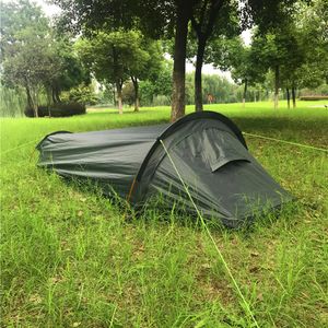Namioty i schroniska namiot plecakowy namiot śpiwak na świeżym powietrzu lekki namiot z jednym osobistym namiotem 230729