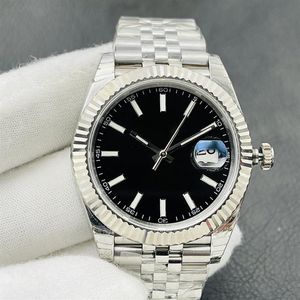 Orologio da uomo di design datejust per orologi da uomo arabo wimbledon quadrante romano nero uno o due toni data solo bracciale giubileo 41mm jaso253n