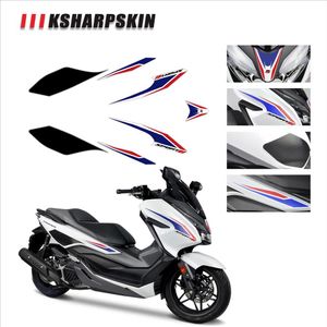 Adesivo de proteção corporal KSHARPSKIN decoração de motocicleta decalque reflexivo filme de aparência modificada para honda FORZA 125 300250P