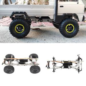 Electric RC Car 1 10 Metal RC Chassis Body Kit High Performance Upgrade Parts for 1 10 Scale WPL D12 Replacements 230727