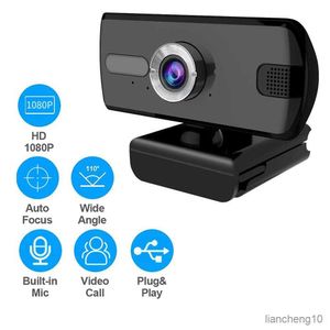 Webcams Web Camera Portátil Alta Compatibilidade Mini Omputer Durável Para Webcam Vídeo Com Microfone Alta Qualidade 1080p R230728