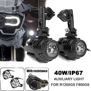 Iluminação da motocicleta para BMW R1250GS ADV F800GS R 1250 GS LC E9 Mark motocicleta LED faróis de neblina Yamaha MT07 MT09 conjunto de luz auxiliar x0728