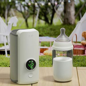 Flaschenwärmer Sterilisatoren# Digitaler wiederaufladbarer Babywärmer USB-Aufladung für Picknick-Camping 230728