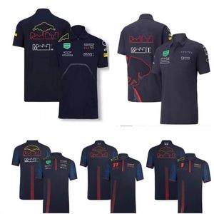 Polo da corsa F1 estate nuove camicie a maniche corte dello stesso stile custom251j